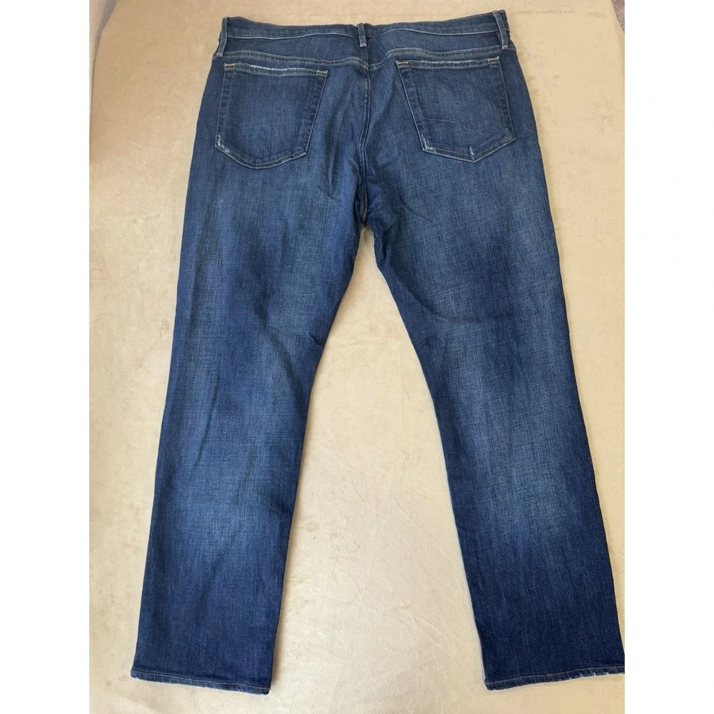 Frame L'Homme Slim Jeans Mens 36X30 Bue Stretch Denim Straight Leg Pants‎